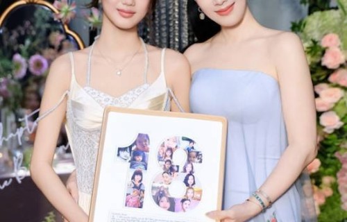 钟丽缇二女儿Jaden迎来18岁成年礼 华丽逆袭气质惊艳