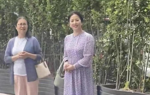 65岁刘亦菲妈妈被偶遇，容颜依旧出众，这状态谁不羡慕