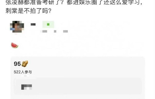 张凌赫近期有哪些工作安排，是否影响考研？