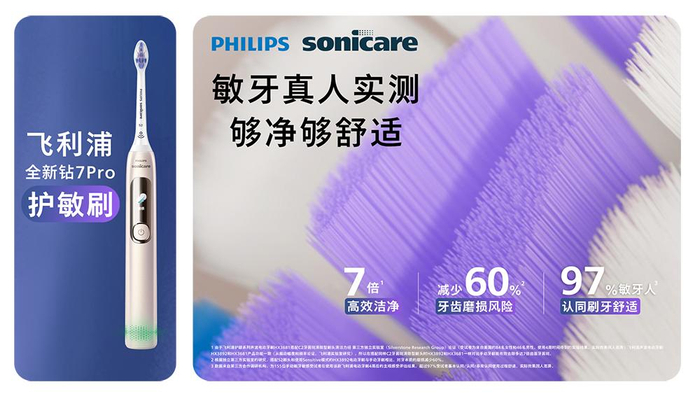 图:飞利浦Sonicare钻7Pro 护敏刷