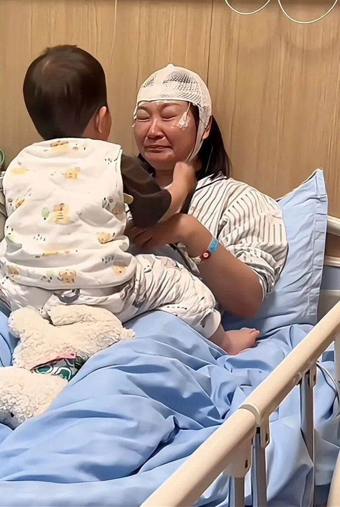 王暖暖发布的住院视频截图