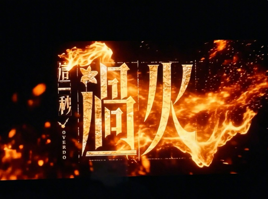 ▲《这一秒过火》海报。图/这一秒过火官微