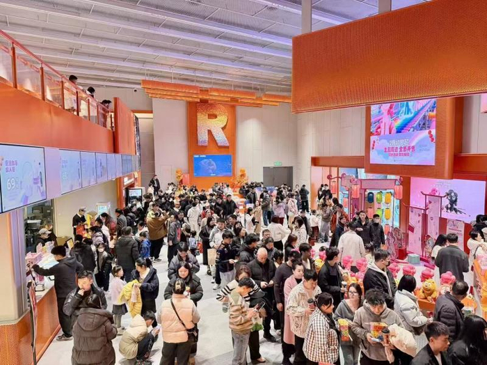 万达影城郑州二七万达广场店大堂